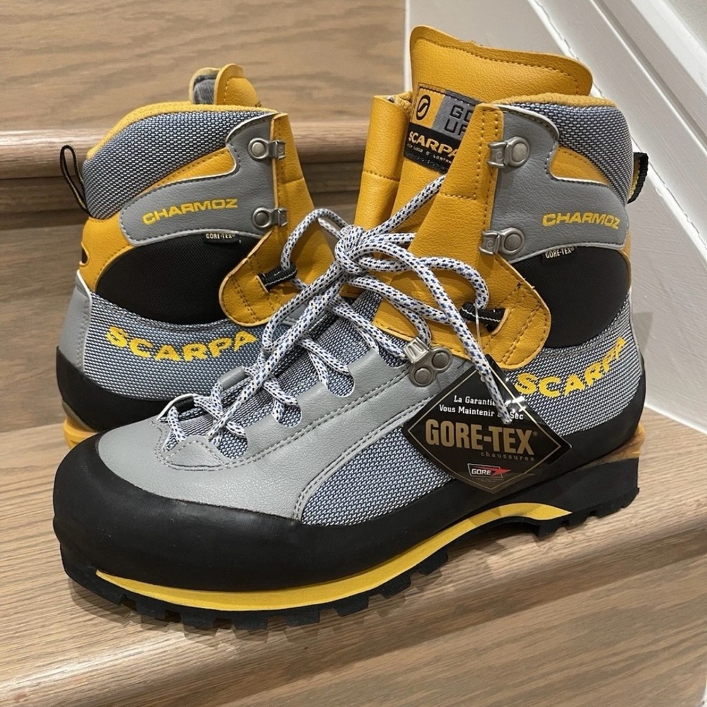 SCARPA Charmoz GTX Mountaineering Boots NWT Mens US 10 ( EU 43) Vibram Gore-Tex